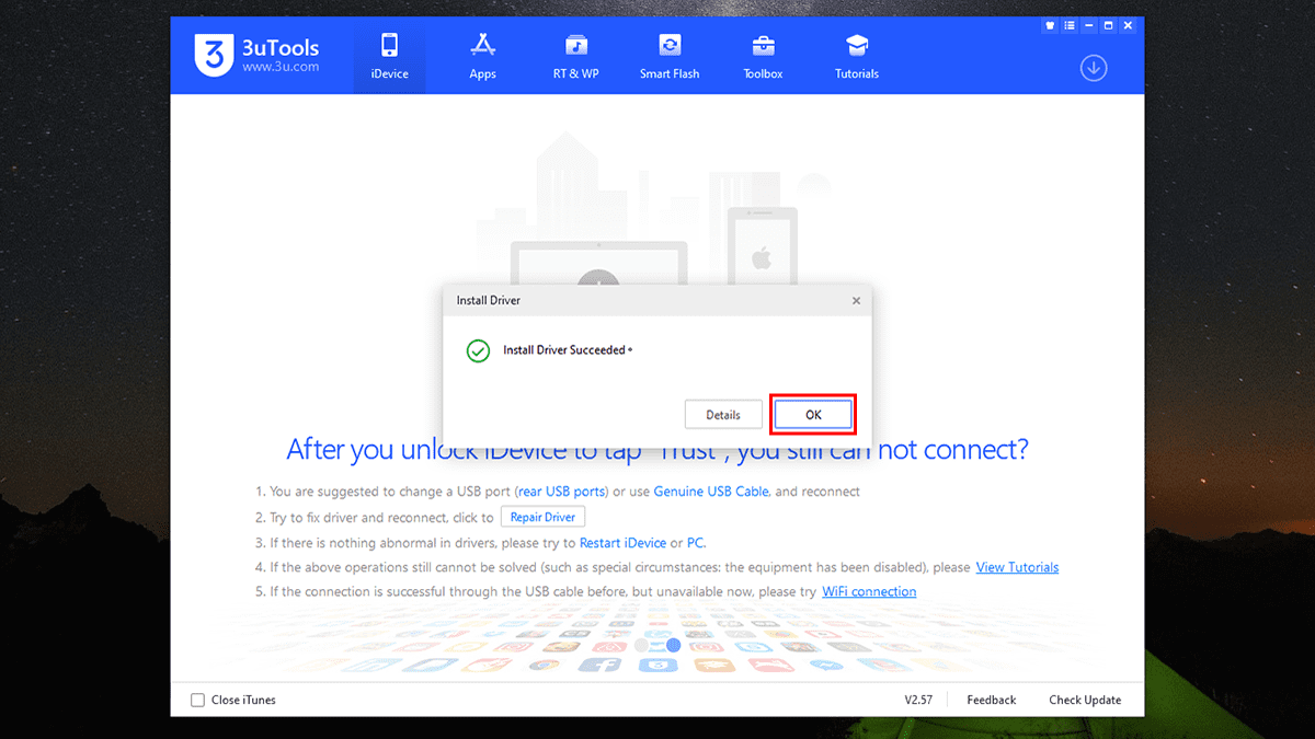 攻城濕不說的秘密 - 3uTools 安裝 iOS 相關驅動