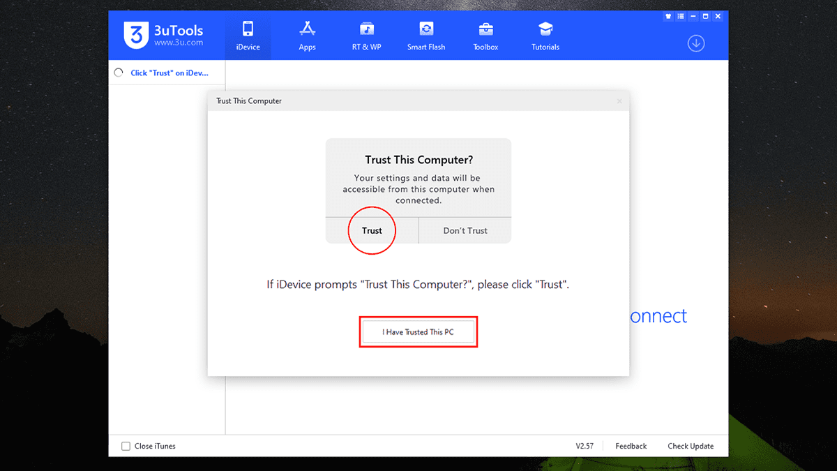 攻城濕不說的秘密 - 3uTools iPhone 信任電腦