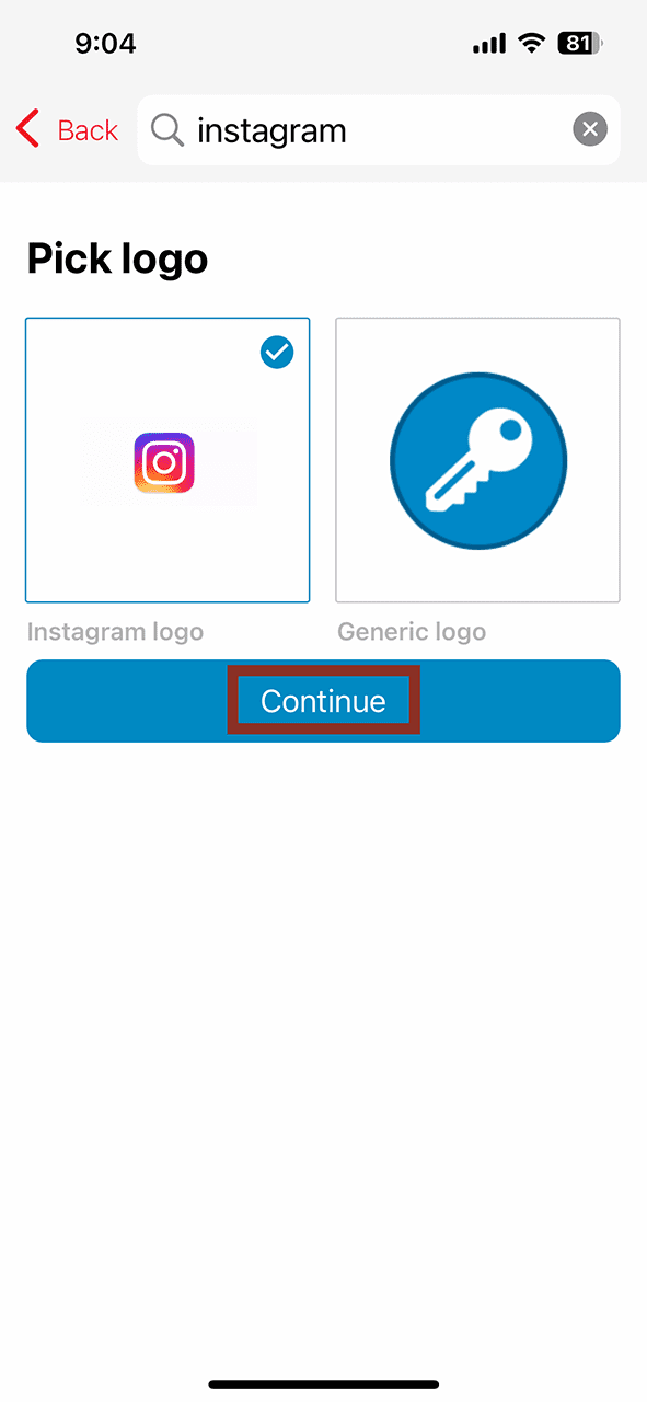 攻城濕不說的秘密 - Instagram Authy 新增帳戶