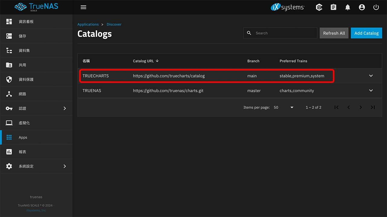 攻城濕不說的秘密 - TrueCharts 安裝教學