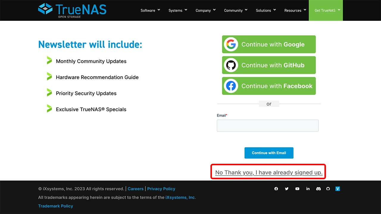 攻城濕不說的秘密 - TrueNAS SCALE 下載教學