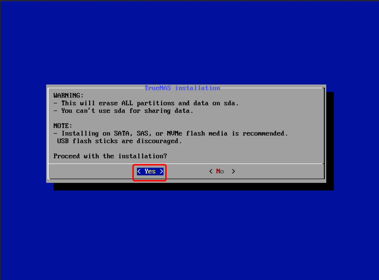 攻城濕不說的秘密 - TrueNAS SCALE 系統安裝