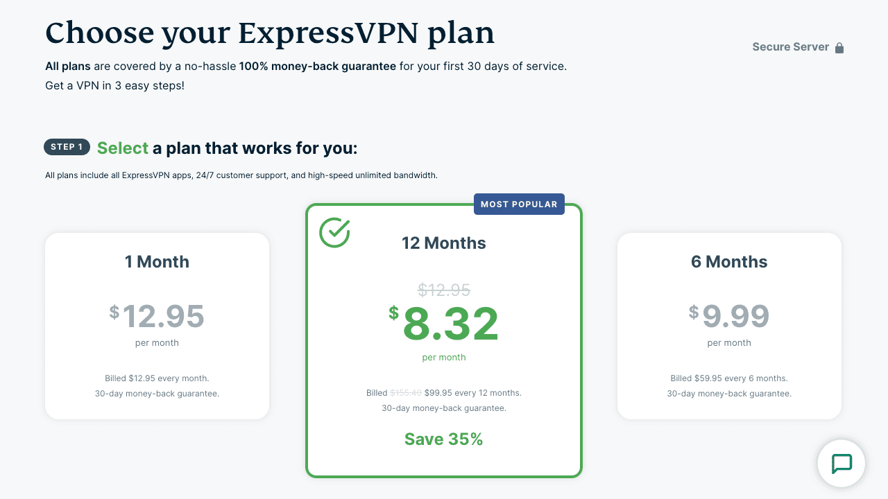 攻城濕不說的秘密 - ExpressVPN 選擇方案