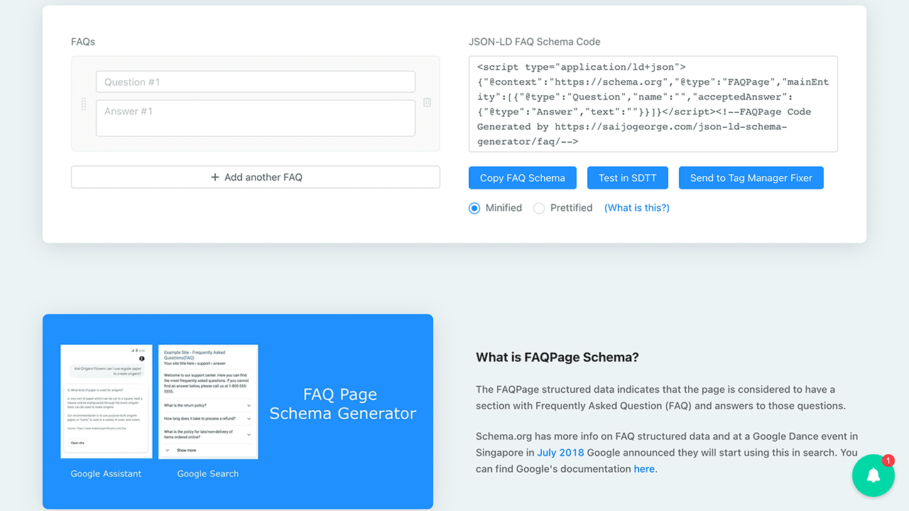 攻城濕不說的秘密 - SEQ FAQPage JSON-LD Schema Generator