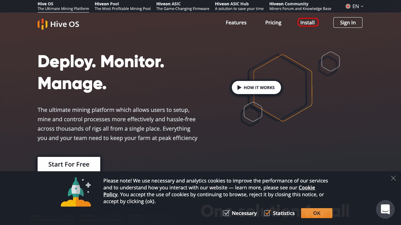 攻城濕不說的秘密 - HiveOS 開機USB製作