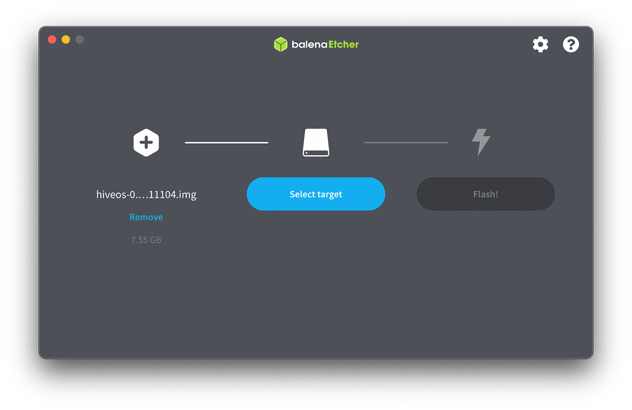 攻城濕不說的秘密 - Etcher 選擇USB