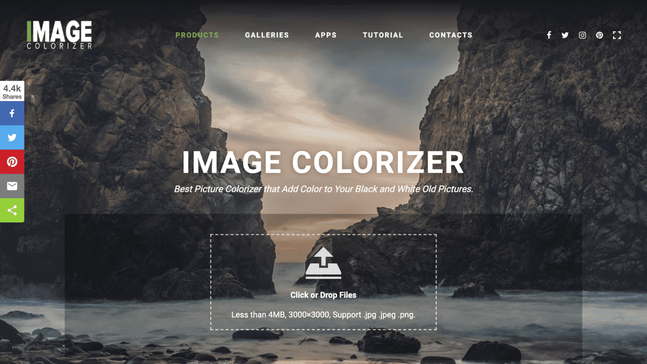 攻城濕不說的秘密 - Imagecolorizer 官網