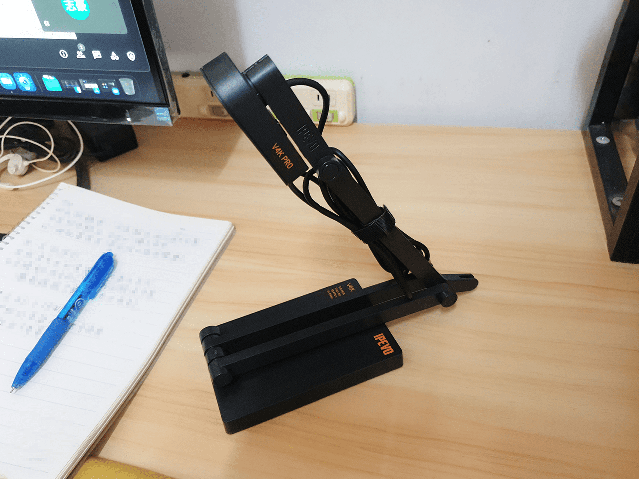 攻城濕不說的秘密 - IPEVO V4K PRO 收納綁帶