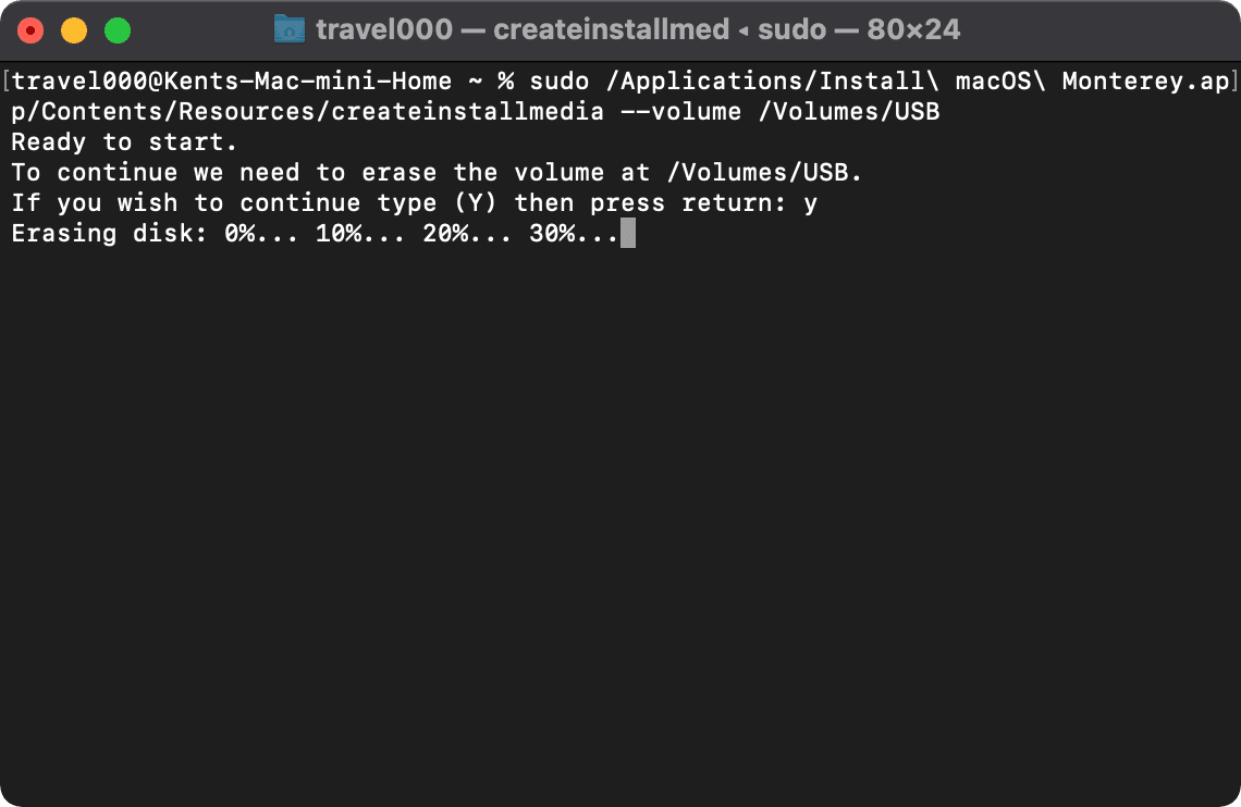 攻城濕不說的秘密 - 寫入 MacOS 到 USB