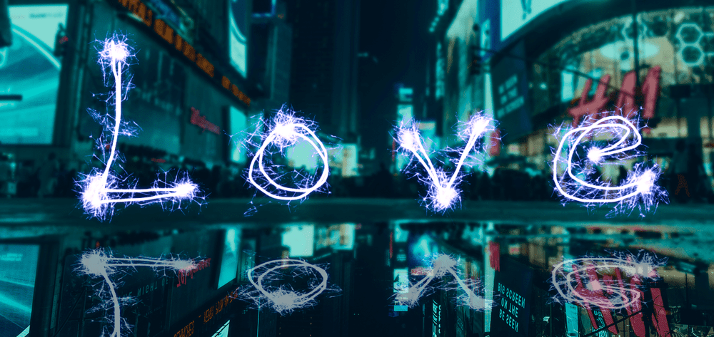 攻城濕不說的秘密 - hahow photoshop 課程作業 火花的光軌跡