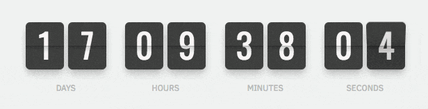 攻城濕不說的秘密 - 倒數計時器